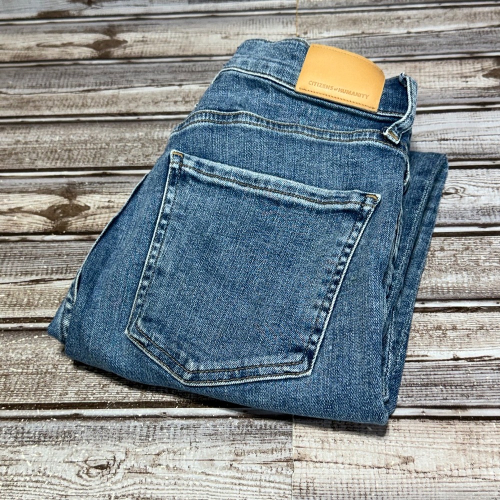 Citizens of Humanity Olivia Jeans Womens 26 Blue High Rise Slim Skinny Denim